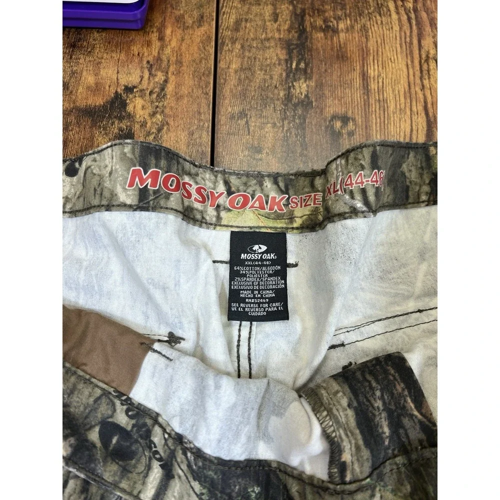 Mossy Oak Country DNA Camo Cargo Pants Mens XXL 44-46 Hunting Stretch